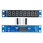 8 Digit Bit MAX7219 Digital Tube Display Module Board 7 Segment Digital LED Display for 3.3V 5V STC51/AVR/STM32