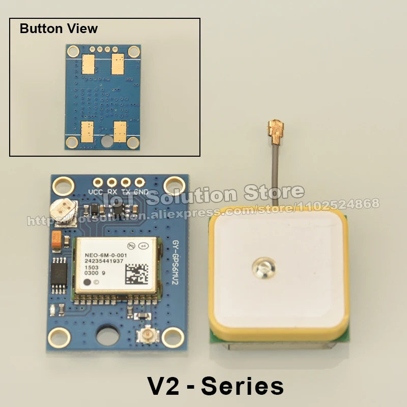 NEO-6M M8N M9N M8T F10N NEO 6M M8N Galileo BDS GPS GNSS Module with Active Antenna GY-GPSV3 GPS6MV2 GYGPSV6 NEOM8N NEOM9N NEOM8T