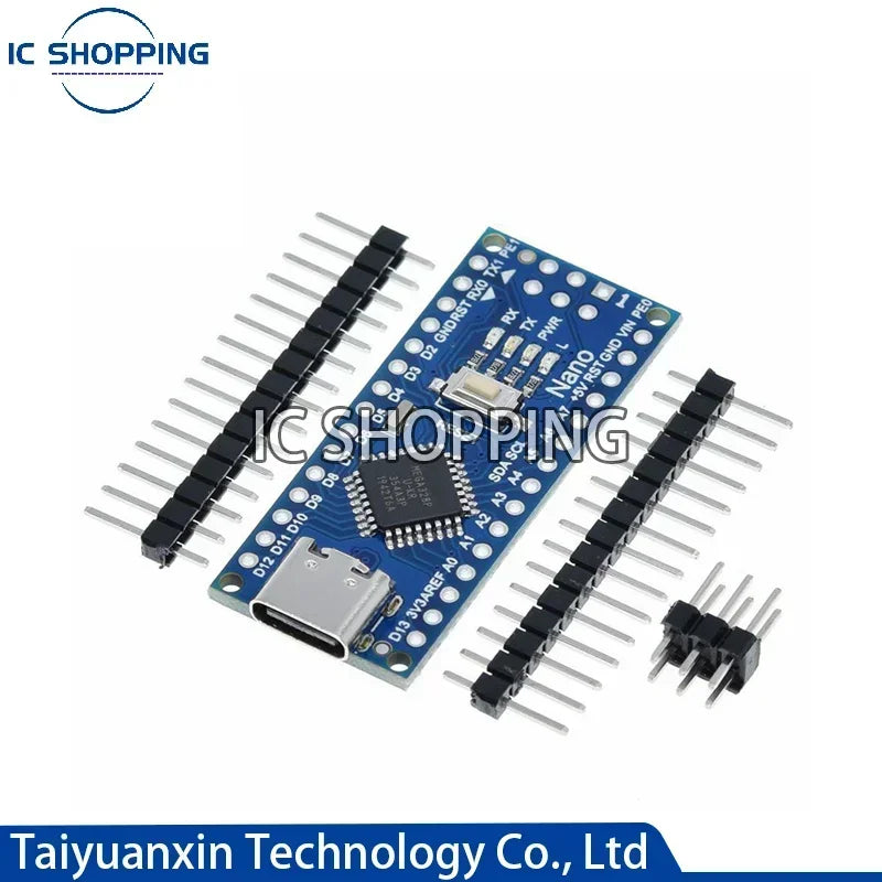 Mini Nano V3.0 ATmega328P Microcontroller Board for Arduino CH340 USB Driver 16Mhz Nano V3.0 ATMEGA328P/168P