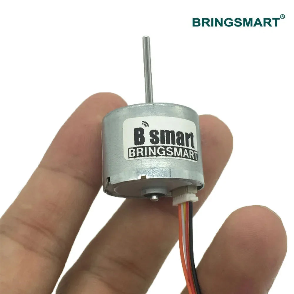 Bringsmart BLDC Motor R2418 High Speed Electric Machine 8700rpm 24V PWM Speed Adjusting CW/CCW Brushless DC Motor Customized