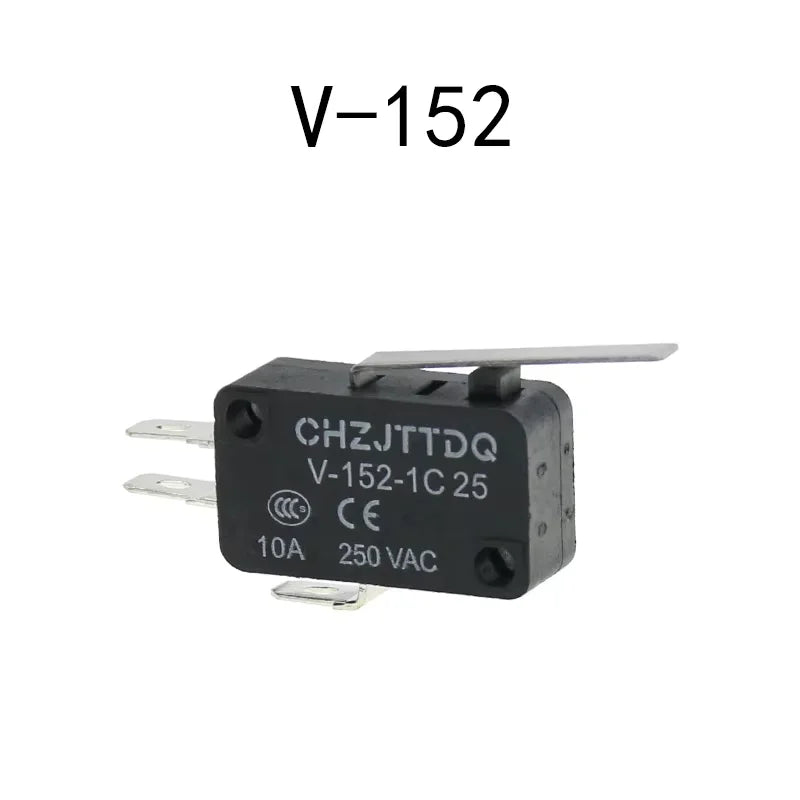 5PCS Momentary Micro Limit Switch CHZJTTDQ V-15.V-151.V-152.V-153.V-154.V-155.V-156   Travel switch limit switch silver contact