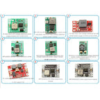 1PCS DC-DC 3A 5A Adjustable Step-down Power Module Board Voltage Stabilizing Aircraft Model MP1584EN 24V 12V 9V To 5V