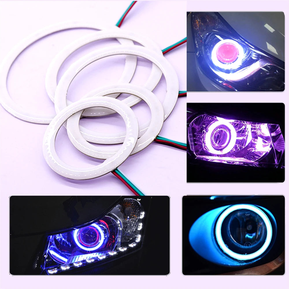 WS2812B LED Pixel Ring 18/36/54/72/90Leds Individually Addressable WS2811 Built-in IC Smart DC5V Rgb FCOB PCB