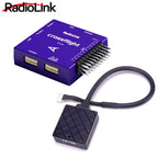 Radiolink Crossflight Flight Controller w/ Mini M8N GPS 10 PWM Channels for Drone Helicopter Airplane Car Boat Parts