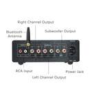 YJCO TPA3255 Bluetooth Power Amplifier 300Wx2+600W 2.1 QCC3034 QCC3084 PCM5102 Decoder LLC Built-in LLC Switching Power Supply