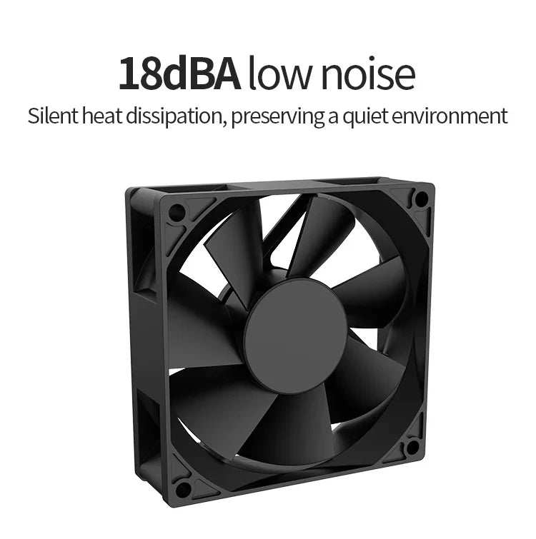 TEUCER USB Cooling Fan 8CM/12CM/14CM 800-1800RPM USB Port Power Supply Desktop Computer Available