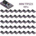 10/20/40Pcs Mini TTP223 Miniature Capacitive Touch Sensor Module Ultra Compact Circuit Board Figurine Model Lamp Decoration