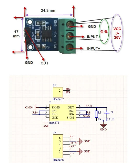 5Pcs/1pc GY-219 INA219 INA169 MAX471 INA226 INA231 INA3221 INA240 MAX4080 Current Sensor Module Power Breakout I2C For Arduino