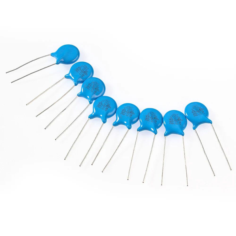 100PCS Y1 Safety Capacitor 250VAC 400VAC 102M 103M 471M 222M 472M 470PF 1NF 2.2NF 4.7NF 10NF Electronic Capacitor Set