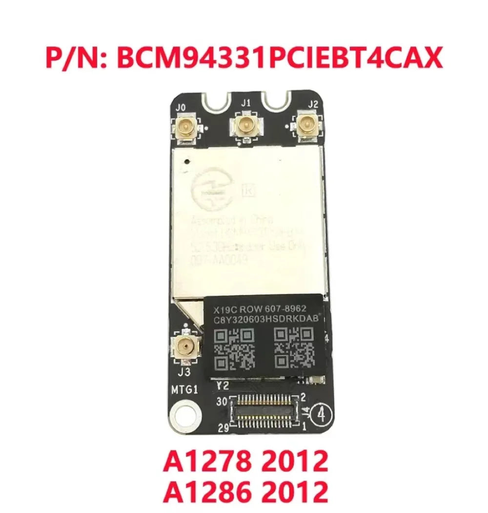 Original Bluetooth 3.0 4.0 WIFI Airport Card For Macbook Pro 13" 15" 17" A1278 A1286 A1297 2008 2009 2010 2011 2012