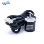 Φ25mm 4mm Shaft Miniature Singleturn Absolute Rotary Encoder RS485 RS232 Modbus RTU Wide Temperature High Durability