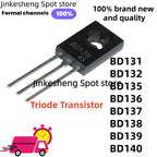 50Pcs/lot brand new BD138 BD131 BD137 BD139 TO-126 BD136 BD135 BD132 BD140 Spot-on Triode Transistor