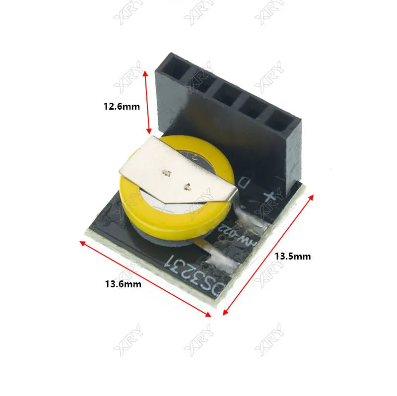 XRY DS3231 Real Time Clock Module For Arduino 3.3V/5V With Battery For Raspberry Pi High precision RTC module