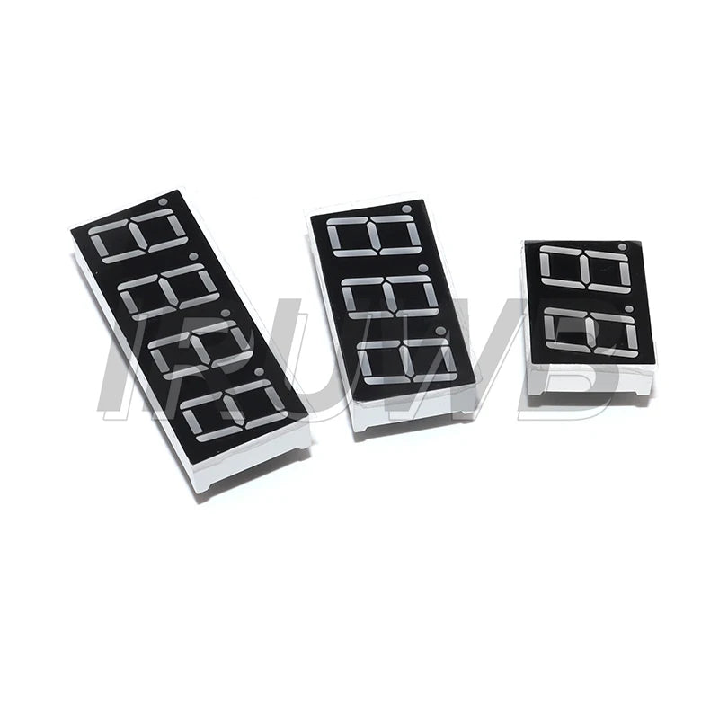 5pcs Red LED Display 7 segment Digital tube Common AnodeCathode Red 3 4 Bit digital Tube 0.28 0.36 0.56 inch