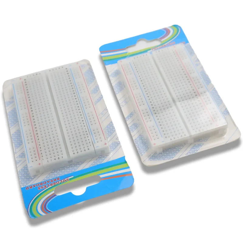 MB102 Breadboard Kit 400/830 Points Solderless PCB Bread Board Jumper Wires Cable Board Dupont Wire for Arduino Kit DIY