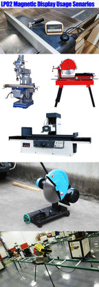 7-Bit LCD Display LP02 Integrated Embedded Magnet Measurement System Magnetic Tape with Stain Belt Profile