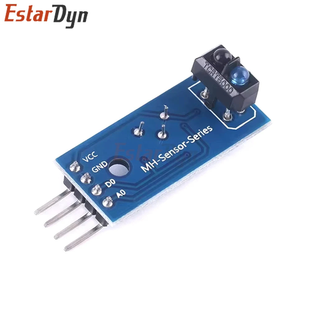 4PCS TCRT5000 Infrared Reflective Sensor IR Photoelectric Switch Barrier Line Track Module For Diode Triode Board 3.3v
