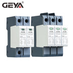 GEYA GSP9 DC Surge Protector PV SPD 600V 1000V 20KA 40KA SPD 2P 3P Surge Protective Device Lightning Protection