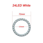 WS2812B Addressable Led Pixel Ring 8/16/24/35/45/60Leds WS2812 5050 RGB Led Diode Ring Color IC Built-in LED