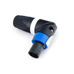 2/4/8Pcs 4Pins L-Shaped XLR Plug 90 Degree Plug Ohm Connector for Audio Speaker Speakon Led Powercon Adapter Amplifier