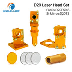 Kindlelaser K Series CO2 Laser Head Set D12/20 PVD Lens Dia.12/20mm Mo Mirror D20mm for K40 Laser Engraving Cutting Machine