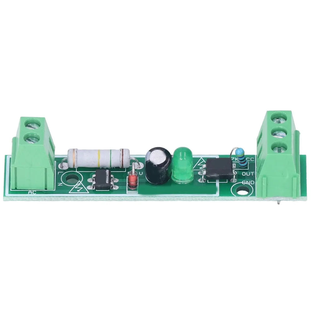 3PCS 1 Channel Opto Isolator Module AC 220V PLC Optocoupler Isolation Module 73*15mm 3‑5V Electronic Components