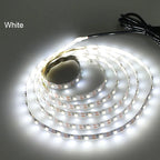 5V 1M 2M 3M 4M 5M USB Cable Power LED strip light lamp SMD 3528 Christmas desk Decor lamp tape For TV Background Lighting