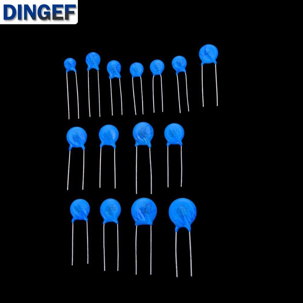 15Values Varistors 150PCS 10D471 10D681 14D431 5D471 7D270 7D391 7D431 7D471 7D561 10D270 10D241 10D391 10D431 10D561