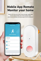 WiFi Human Motion Sensor PIR Infrared Detector Works With Tuya Smart Life APP Home Security Anti-theft Devices Support Alexa