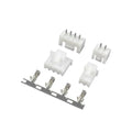 10Sets XHB 2.54MM Connector with Buckle Hole Though Type 2/3/4/5/6/7/8/9/10 Pin Straight /Curved Pin+Housing+Crimp Terminal Kits