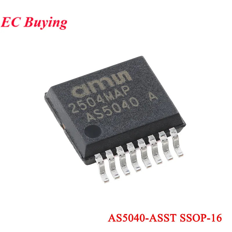10Pcs/1pc AS5600 AS5047P AS5048A AS5040 AS5045 AS5045B AS5145B AS5047D MT9101ET Magnetic Rotary Position Sensor Encoder IC Chip