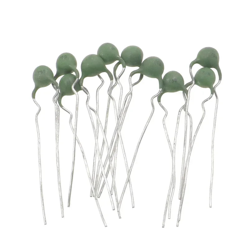 100Pcs PTC Positive Temperature Thermistor Resistor Assorted kit MZ5 50 ohm-2.2K 10Value Each 10pcs