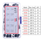 IC Integrated Circuit Chip Assortment Kit IC Sockets set 4000 4500 74HC 74LS Common CMOS Logic IC Series