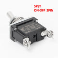 1PC IP67 Waterproof Toggle Switch 30A 12VDC SPST SPDT DPDT ON-OFF ON-ON ON-OFF-ON 2 Pin 3 Pin 6 Pin With Screw Terminal