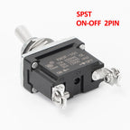 1PC IP67 Waterproof Toggle Switch 30A 12VDC SPST SPDT DPDT ON-OFF ON-ON ON-OFF-ON 2 Pin 3 Pin 6 Pin With Screw Terminal