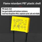 2.2uF X2 Safety Capacitor 275VAC Polypropylene Film for DC AC Pulse Circuits Smart Home Appliance Power Supply Stable P