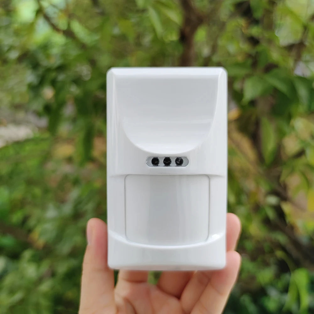 1/3pcs Wired Indoor PIR Microwave Motion Sensor Detector Dual Tech Pet Immune Anti-theft Burglar Alarm with Anti-tamper Switch
