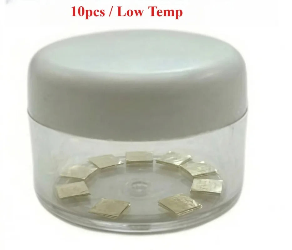 Silver Solder Wire & Sheet for Jewelry Making DIY Ring Bracelet Repair Multi Temp - Professional Easy to Use Soldering Craft Kit