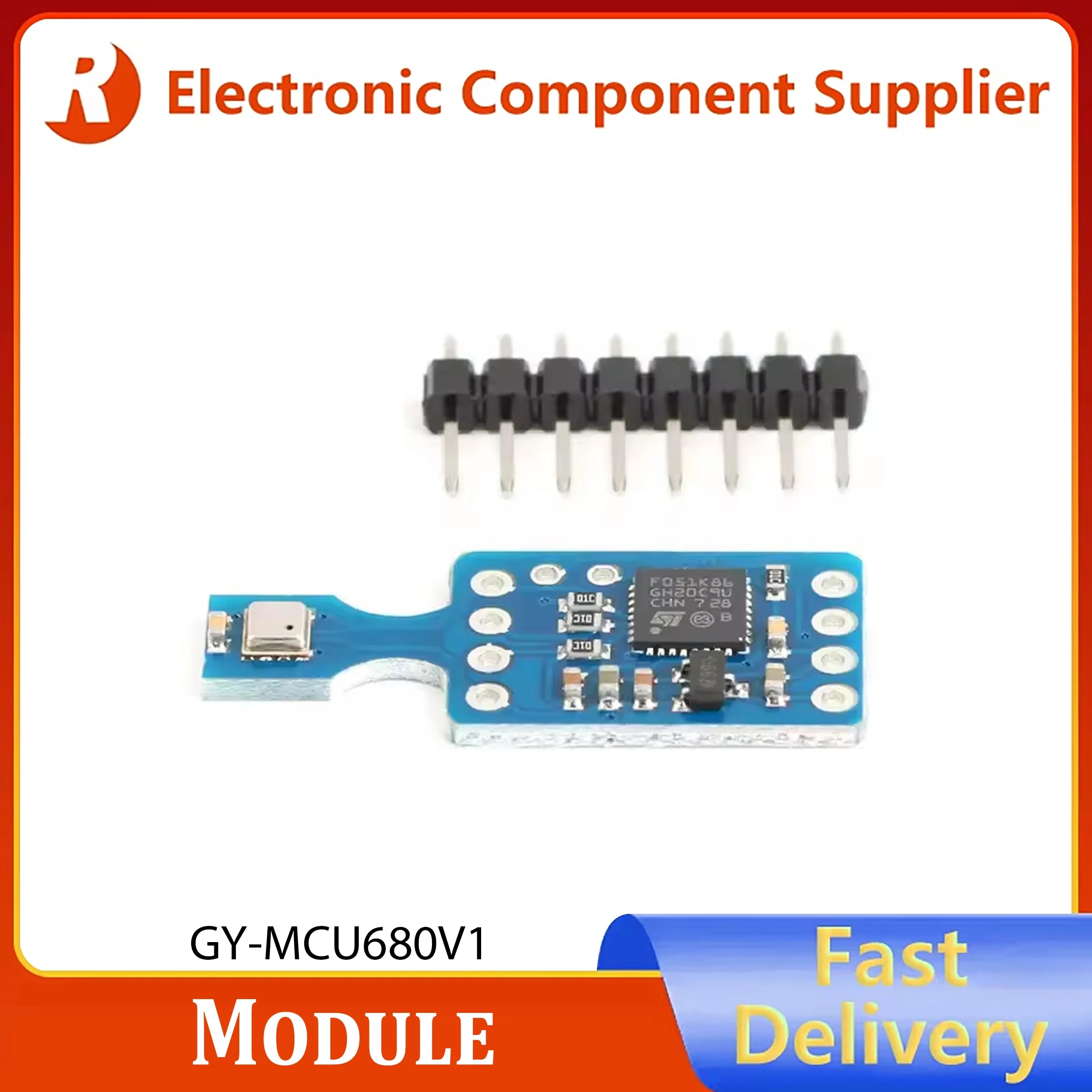 Original BME680 Temperature, Humidity, Barometric Pressure and Indoor Air Quality (IAQ) Quad-Sensor Module GY-MCU680V1
