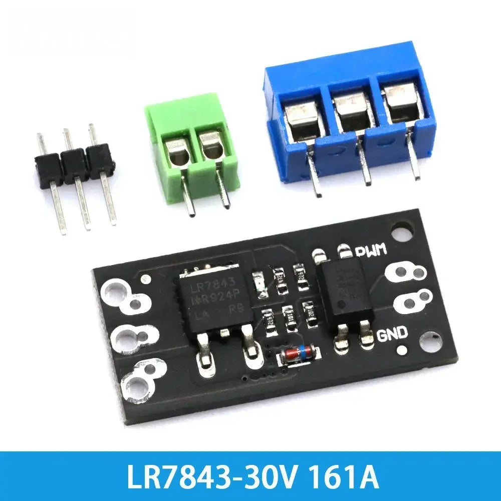 High-Speed MOSFET Switching Module - 3V-5V Compatible Isolated Driver Board with FR120N/LR7843 for Industrial & Arduino Projects
