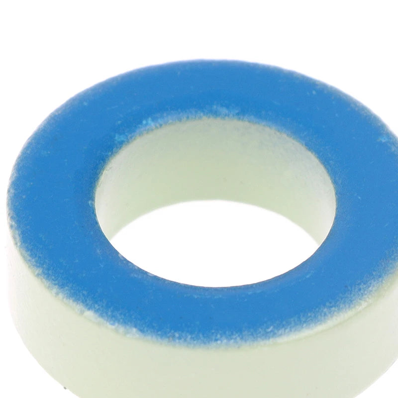 5pcs 24x14x8mm T94-52 Iron Ferrite Toroid Cores Blue Green Ring For Inductors Iron Powder Core Blue Green Ring