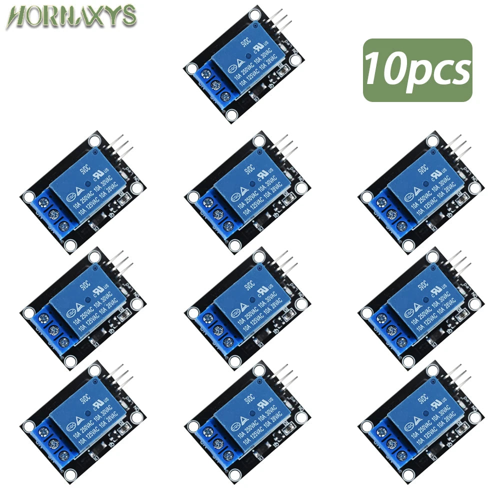 10/5pcs 5V 1 Channel Relay Module With Optocoupler KY-019 1 Way For Arduino