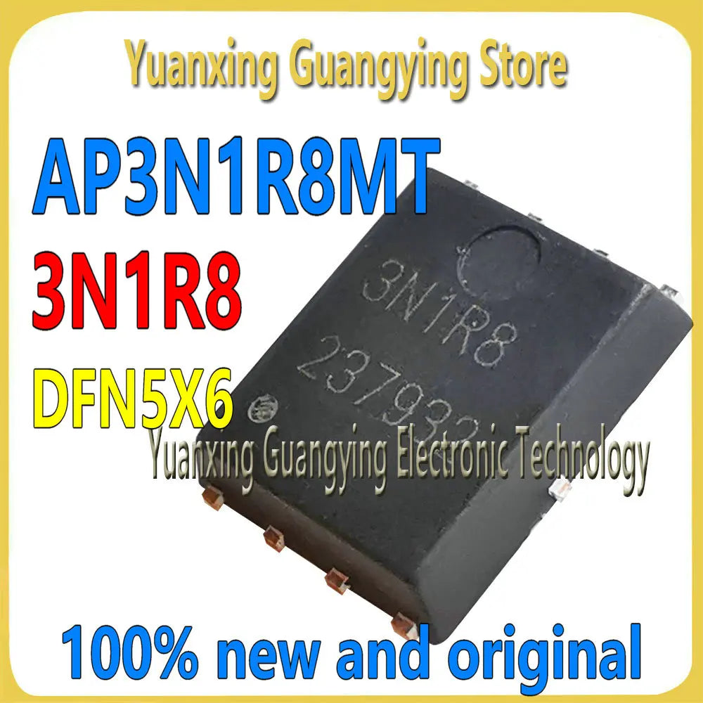(10 Pieces) AP3N1R8MT Marking: 3N1R8 DFN5X6 N-CH Low Voltage Startup MOS FET Chipset Brand New & Original
