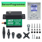 PTK Servo 8.4V 30kg 40kg High speed0.05 brushless RC servo motor Waterproof 1/8 1/10 1/12 scale automotive fixed wing robot 180°