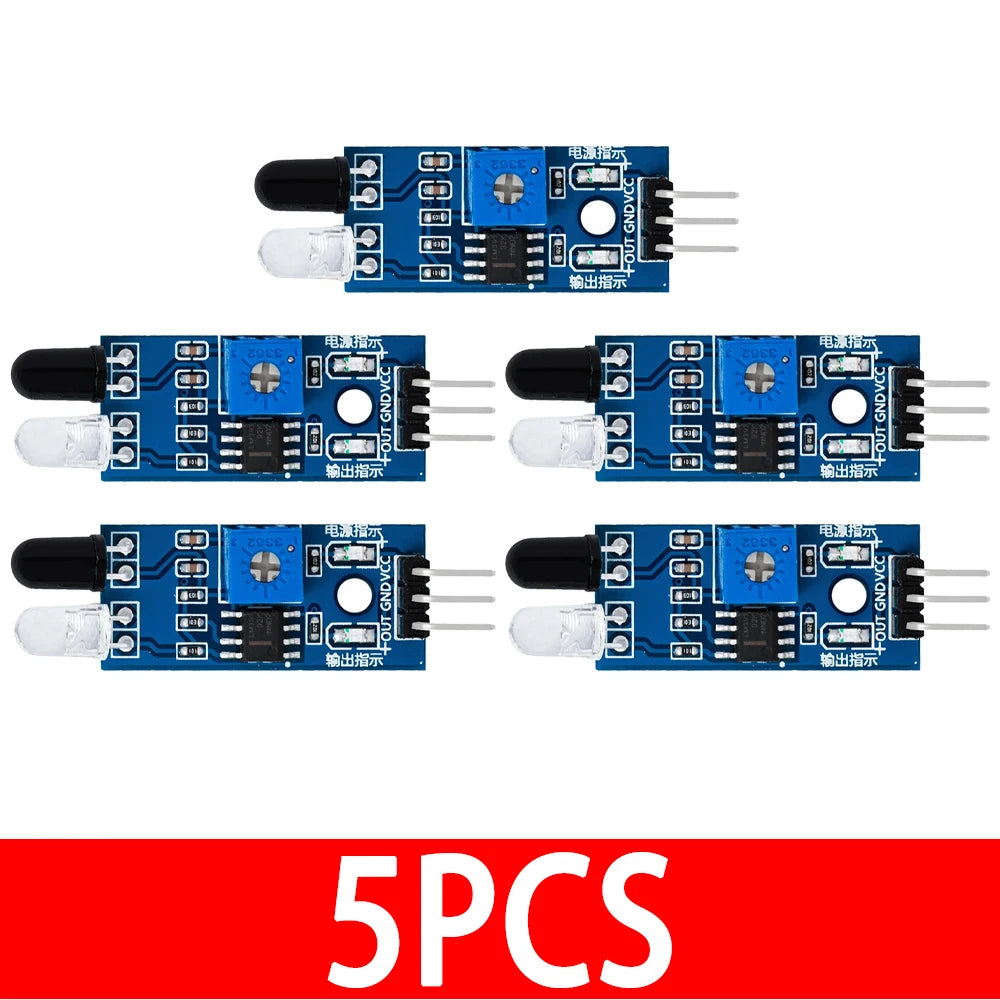 1PCS   IR Infrared Obstacle Avoidance Sensor Module for Arduino Smart Car Robot 3-wire Reflective Photoelectric New