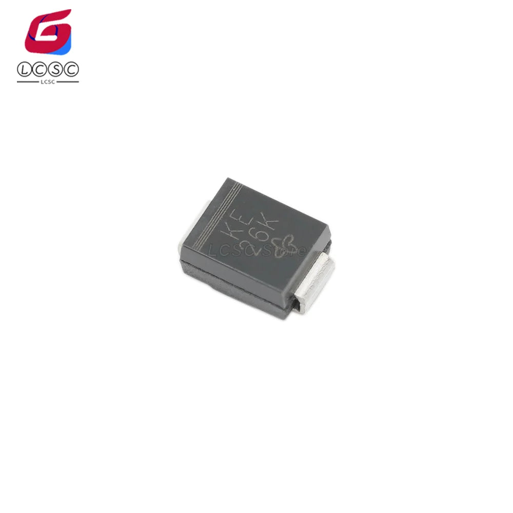 20-100Pcs Original SMBJ5.0A-E3/52 SMB(DO-214AA) SMD Transient Voltage Suppressors 5V Electrostatic Surge Protection TVS Diode KE