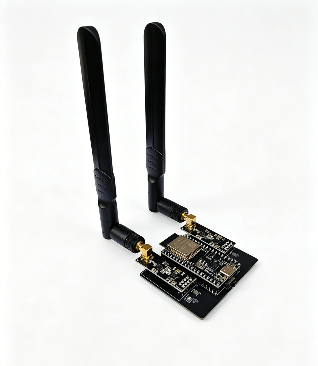 New ESP32 Development DevKitC + NRF24L01 PA LNA 2.4GHz Module Supports Bluetooth And Equipped With High-Gain Antennas for IoT