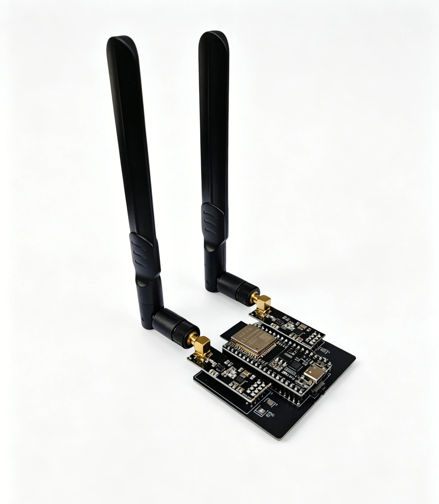 New ESP32 Development DevKitC + NRF24L01 PA LNA 2.4GHz Module Supports Bluetooth And Equipped With High-Gain Antennas for IoT
