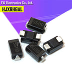 100PCS SS110 SR1100 SMD Schottky Barrier Rectifier SMA Diode 1A 100V   New original