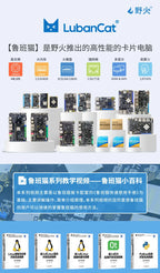 Wildfire Luban Cat 3 Single-Board Computer, Rockchip RK3576 Development Board, Linux & Android AI Board with BTB Connector